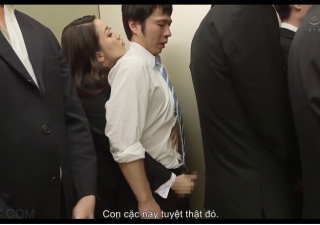 Chàng nhân viên mới bị sếp nữ sóc lọ trong thang máy vietsub